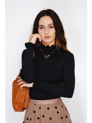 C& Jo Sweter w kolorze czarnym