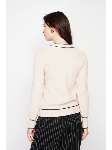 C& Jo Trui beige/zwart