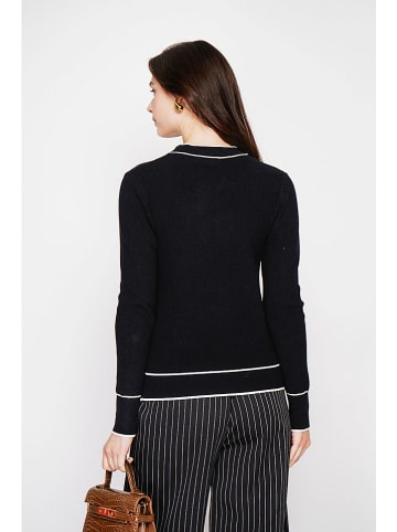 C& Jo Sweter w kolorze czarno-białym