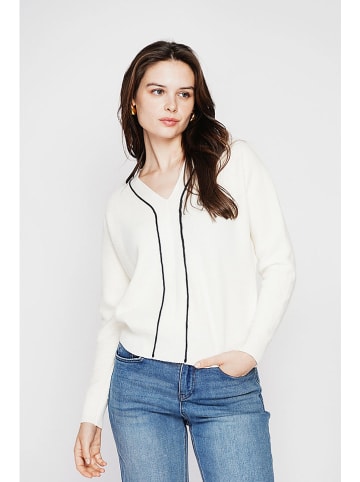 C& Jo Pullover in Weiß