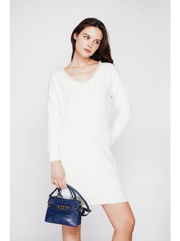 C& Jo Gebreide jurk wit