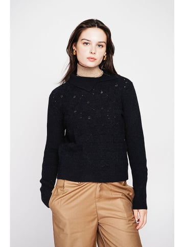 C& Jo Sweter w kolorze czarnym