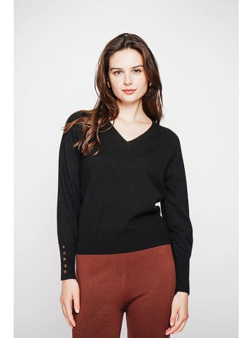 C& Jo Sweter w kolorze czarnym