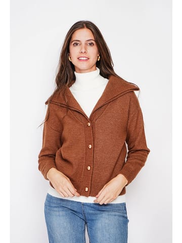 C& Jo Vest cognackleurig