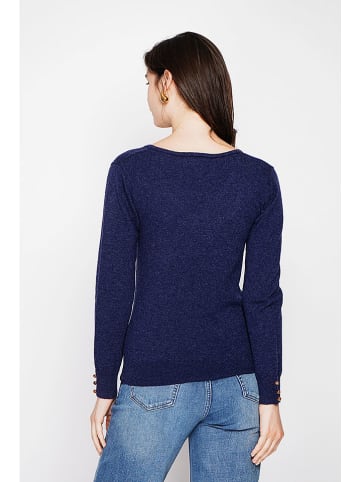 C& Jo Sweter w kolorze granatowym