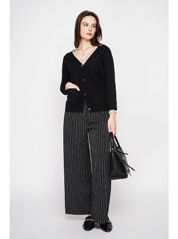 C& Jo Kardigan w kolorze czarnym