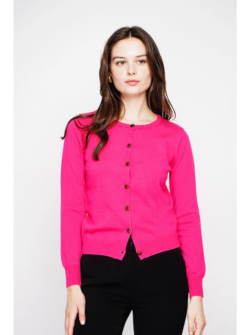 C& Jo Kardigan w kolorze różowym