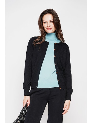 C& Jo Kardigan w kolorze czarnym