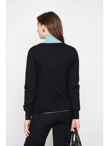 C& Jo Kardigan w kolorze czarnym