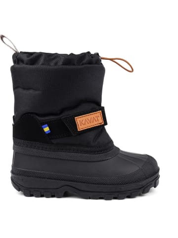 KAVAT Kozaki zimowe "Rättvik TX" w kolorze czarnym