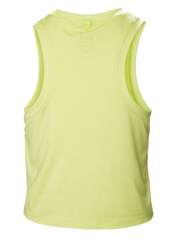 Helly Hansen Top funkcyjny "Tank" w kolorze zielonym