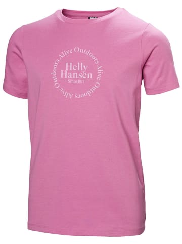 Helly Hansen Koszulka funkcyjna w kolorze jasnoróżowym