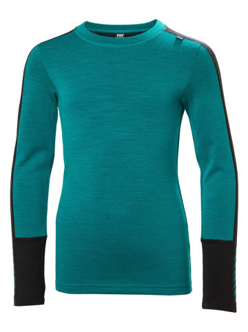 Helly Hansen 2tlg. Funktionswäsche-Set in Türkis/ Schwarz