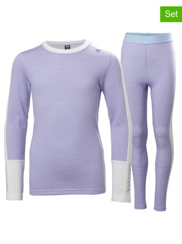 Helly Hansen 2tlg. Funktionswäsche-Set in Lila