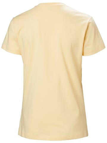 Helly Hansen Functioneel shirt "F2F Cotton Tee 2.0" geel