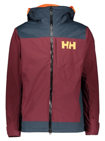 Helly Hansen Skijacke in Rot/ Dunkelblau