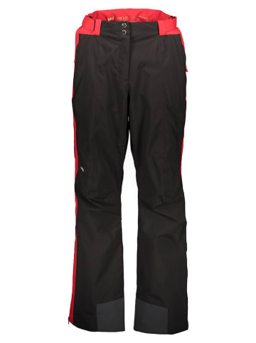 Helly Hansen Spodnie narciarskie "World Cup" w kolorze czarno-czerwonym
