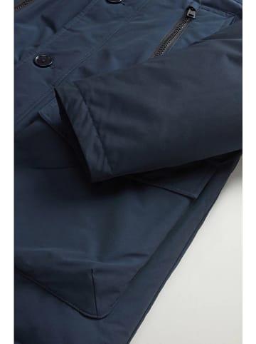 Woolrich Parka puchowa "Ramar Arctic" w kolorze granatowym