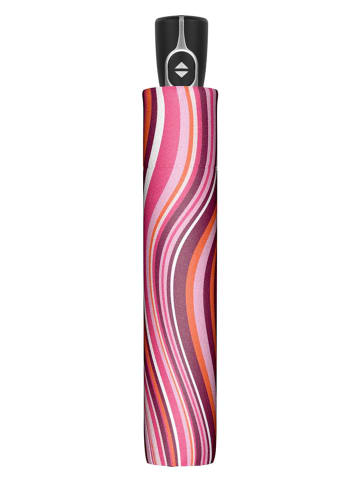 Doppler Parasol "Fiber Magic" w kolorze jasnoróżowo-różowym