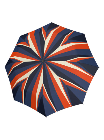 Doppler Parasol w kolorze granatowo-czerwonym