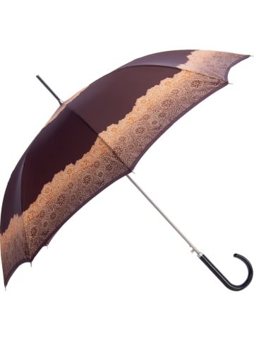 Knirps Parasol "Carbonsteel Lang AC" w kolorze brązowym