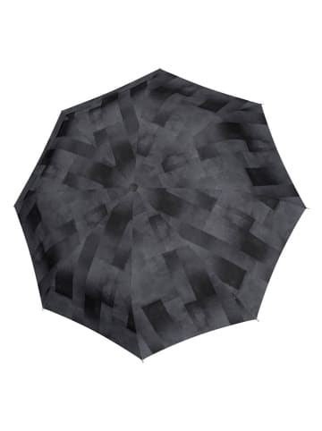 Knirps Stockschirm ''T.760'' in Grau/ Schwarz