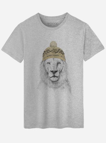 WOOOP Shirt "Winter is coming" grijs