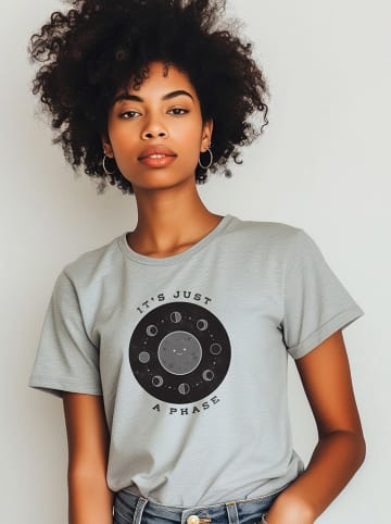 WOOOP Shirt "It´s Just a Phase" grijs
