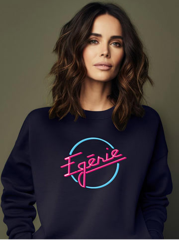 WOOOP Sweatshirt "Egerie" donkerblauw