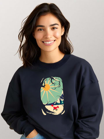 WOOOP Sweatshirt donkerblauw