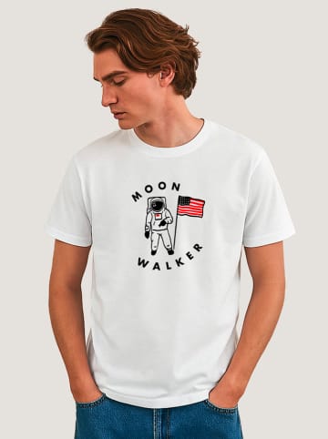 WOOOP Shirt "Moon walker" wit