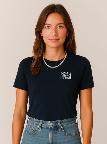 WOOOP Shirt "Mom sweet mom" zwart