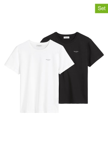 Marc O'Polo 2-delige set: shirts wit/zwart