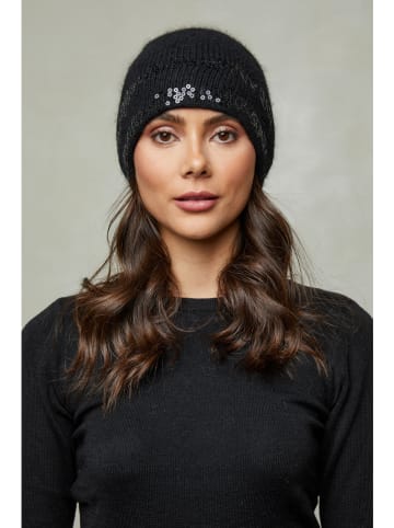 Soft Cashmere Muts zwart