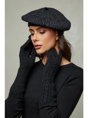 Soft Cashmere Rękawiczki w kolorze czarnym