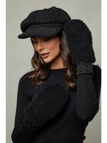 Soft Cashmere Rękawiczki w kolorze czarnym