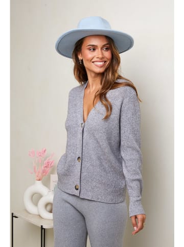 Soft Cashmere Vest grijs