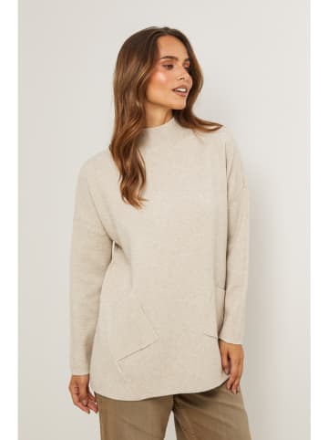 Soft Cashmere Sweter w kolorze beżowym