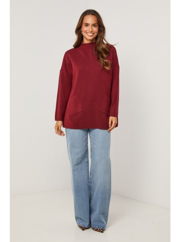 Soft Cashmere Trui bordeaux