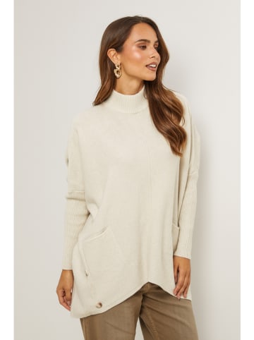 Soft Cashmere Sweter w kolorze kremowym