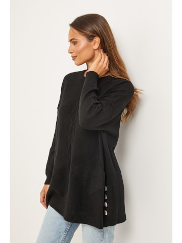 Soft Cashmere Trui zwart