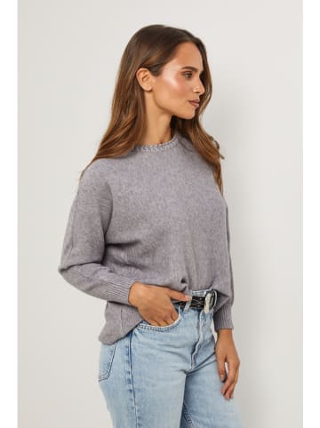 Soft Cashmere Sweter w kolorze szarym