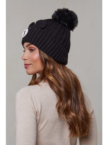 Soft Cashmere Muts zwart