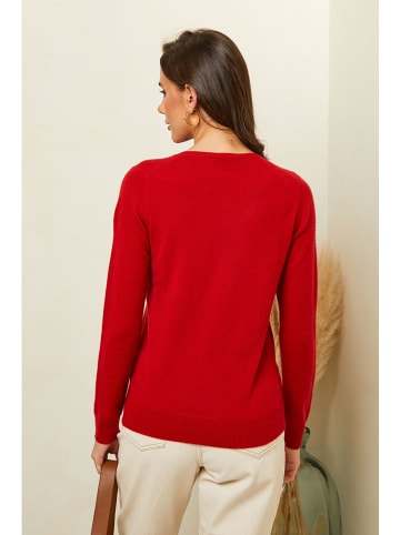 Soft Cashmere Trui rood