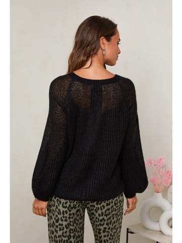 Soft Cashmere Pullover in Schwarz