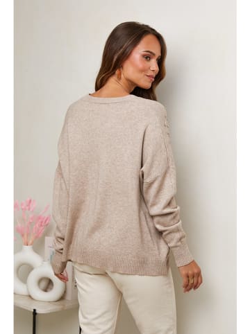 Soft Cashmere Pullover in Camel