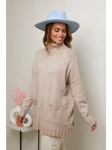 Soft Cashmere Coltrui zandkleurig