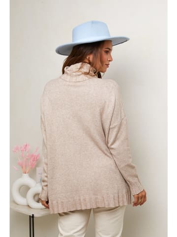 Soft Cashmere Coltrui zandkleurig