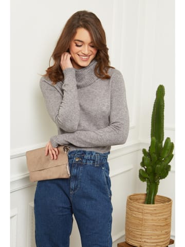 Soft Cashmere Golf w kolorze szarym