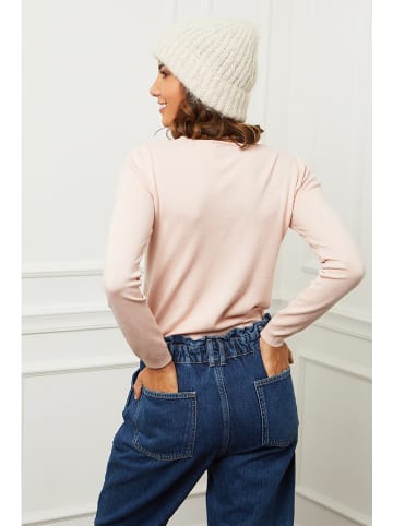 Soft Cashmere Pullover in Rosa